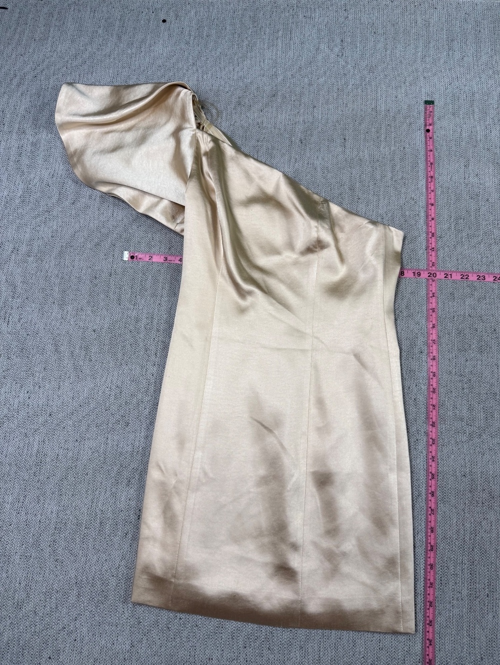 Fame and Partners x Free People One-Shoulder Satin Dress 4